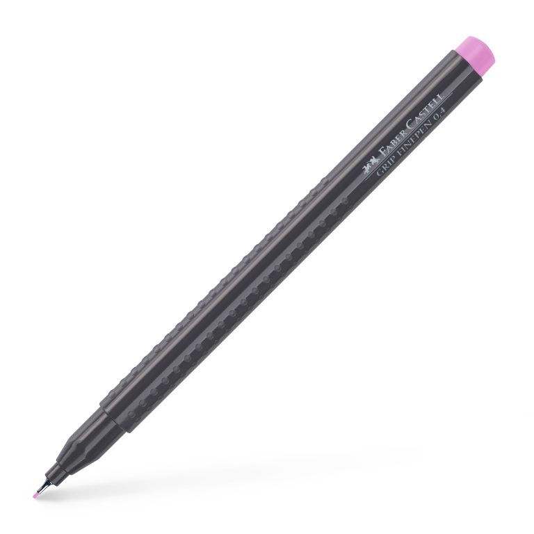 Liner 0.4mm Roz Magenta Grip Faber-Castell