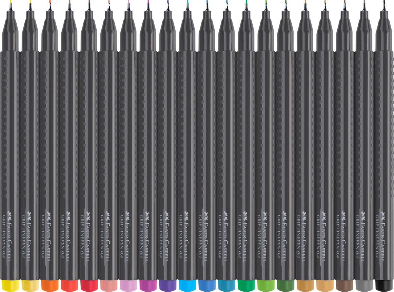 Liner 0.4mm Set 20 Grip Faber-Castell