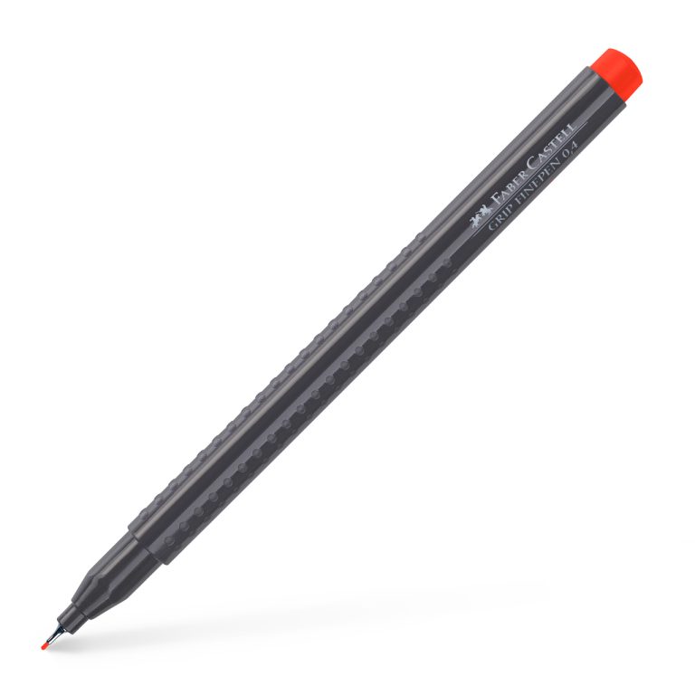 Liner 0.4mm Rosu Grip Faber-Castell