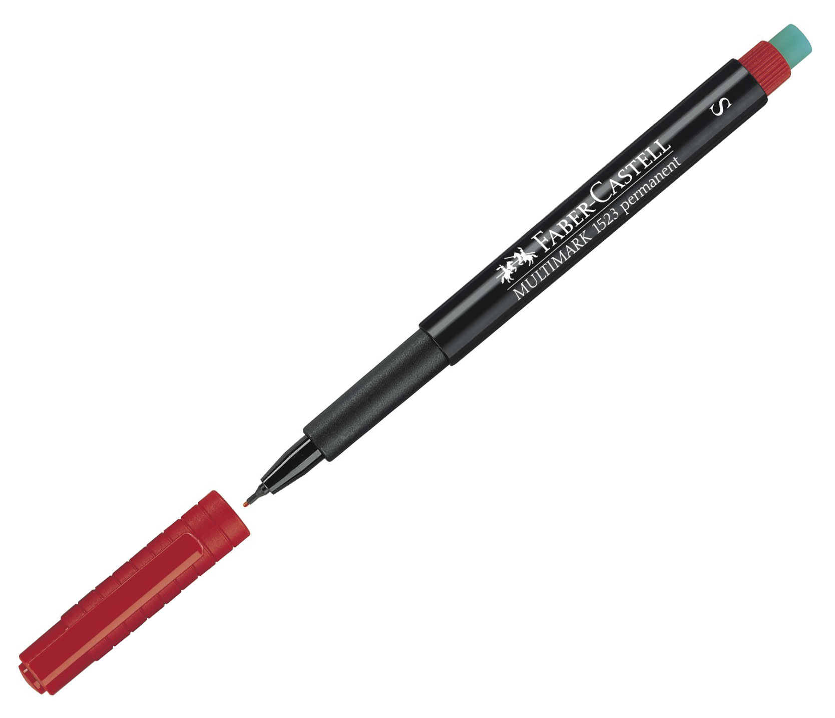 Marker Permanent Rosu S Multimark Faber-Castell