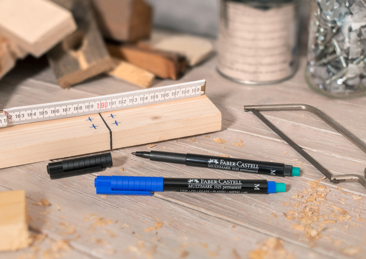 Marker Permanent Set 4 M Multimark Faber-Castell