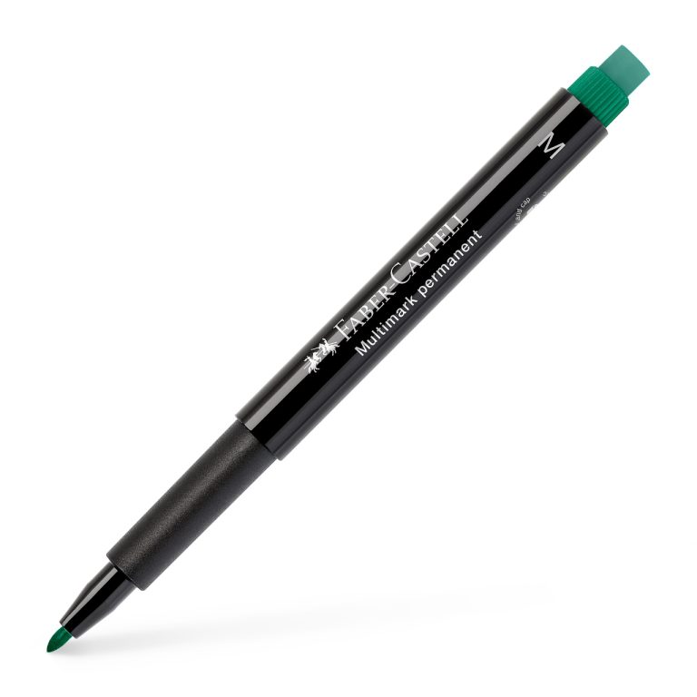 Marker Permanent Verde M Multimark Faber-Castell