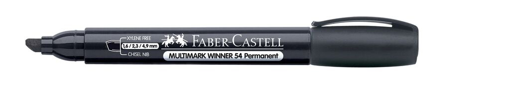 Marker Permanent Negru Varf Tesit Multimark Winner 54 2024 Fc