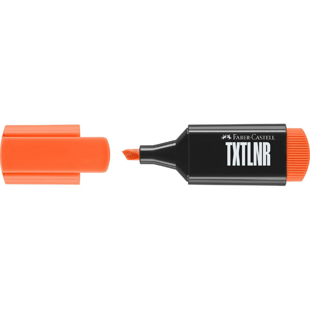 Textmarker Mini Superfluorescent Portocaliu Faber-Castell
