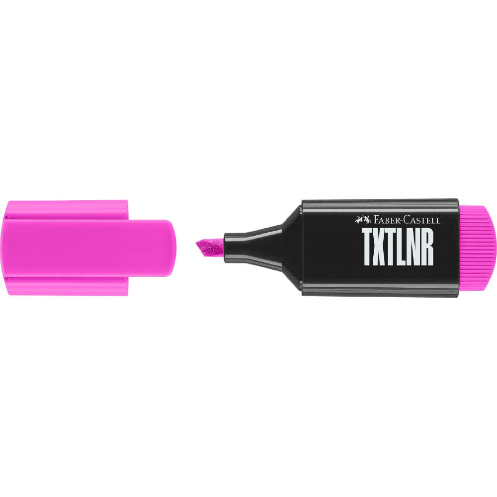 Textmarker Mini Superfluorescent Roz Faber-Castell
