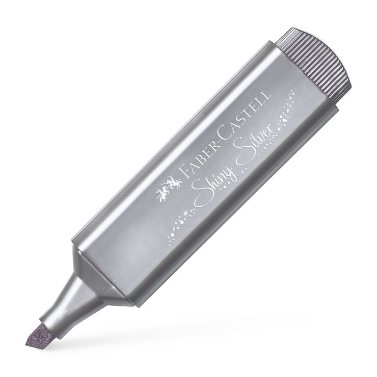 Textmarker Argintiu Metalizat 1546 Faber-Castell