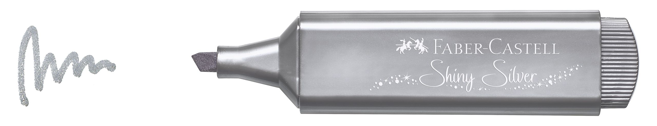 Textmarker Argintiu Metalizat 1546 Faber-Castell