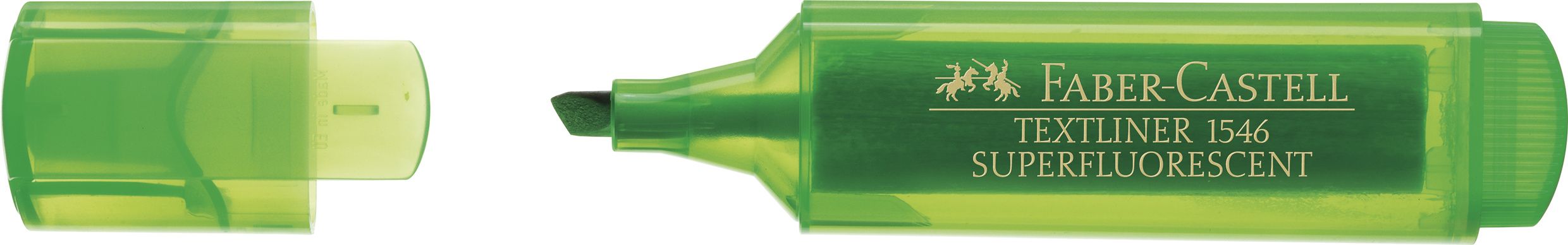 Textmarker Verde Superfluorescent 1546 Faber-Castell
