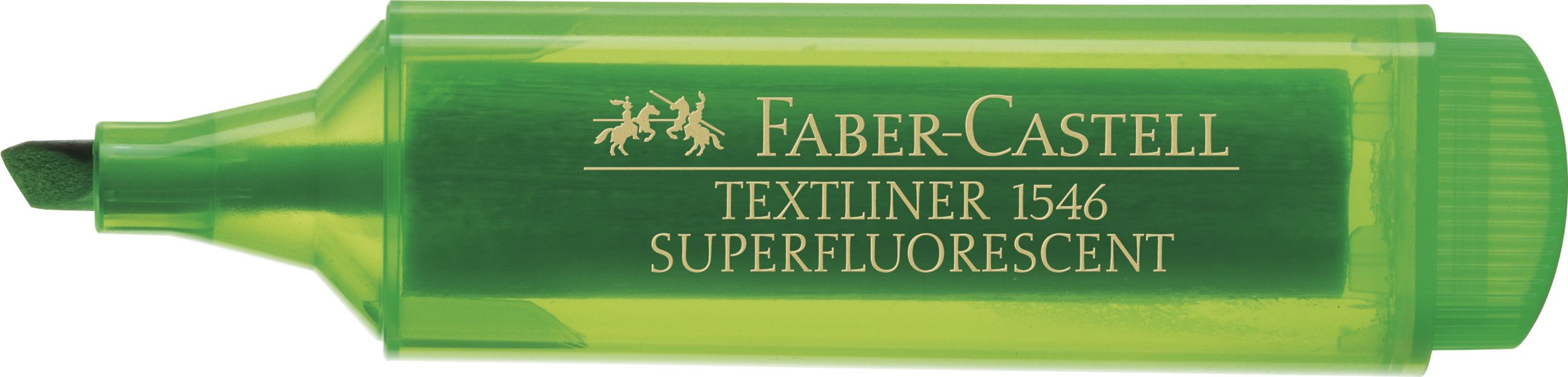 Textmarker Verde Superfluorescent 1546 Faber-Castell