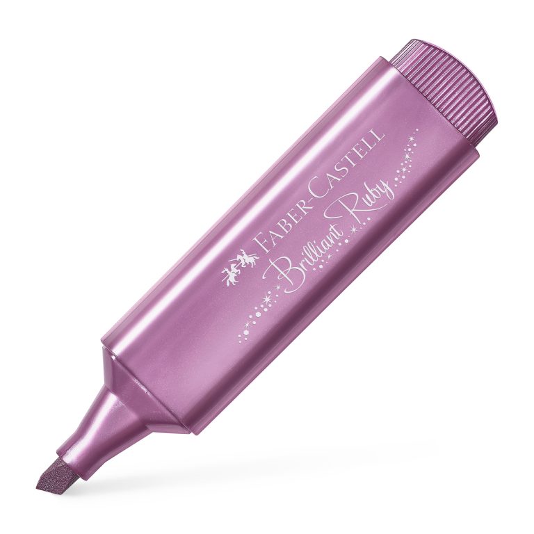 Textmarker Rubiniu Metalizat 1546 Faber-Castell