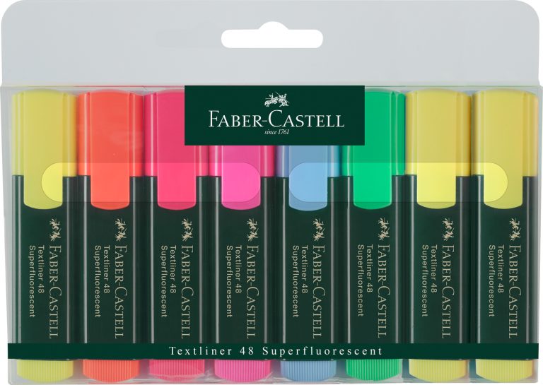 Textmarker Set 8 1548 Faber-Castell