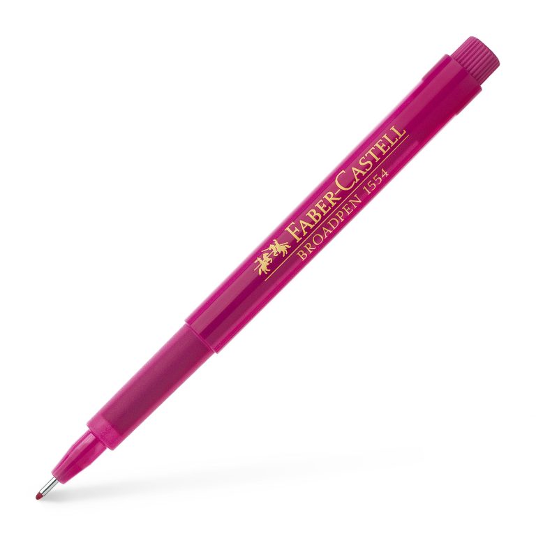Liner 0.8mm Roz Broadpen 1544 Faber-Castell