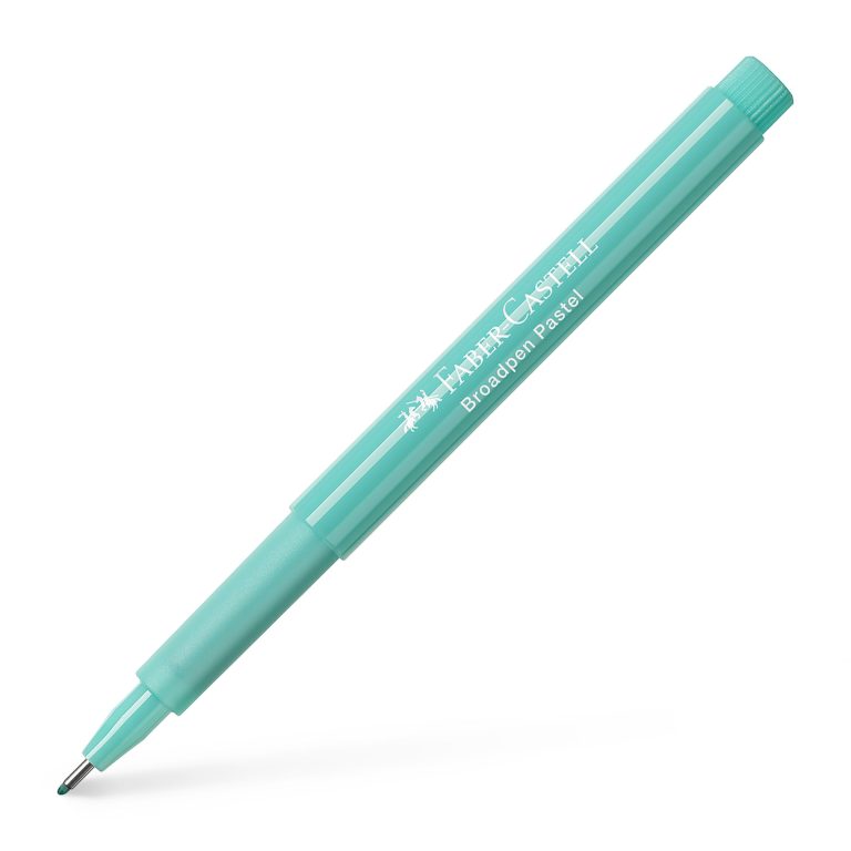 Liner 0.8mm Turcoaz Pastel Broadpen 1544 Faber-Castell