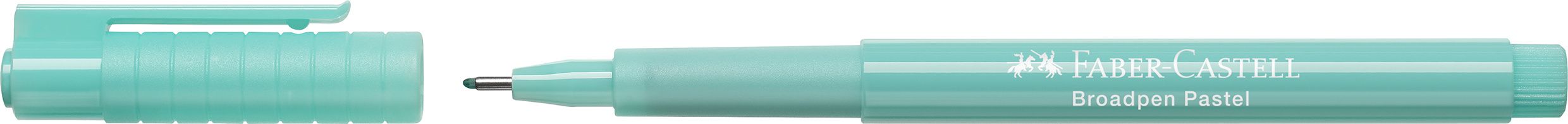 Liner 0.8mm Turcoaz Pastel Broadpen 1544 Faber-Castell