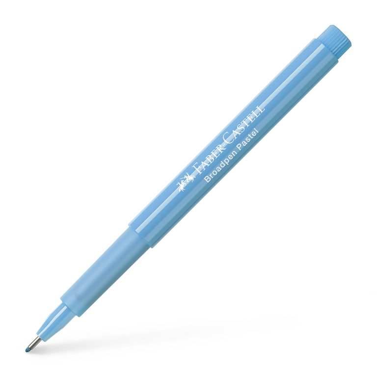 Liner 0.8mm Bleu Pastel Broadpen 1544 Faber-Castell
