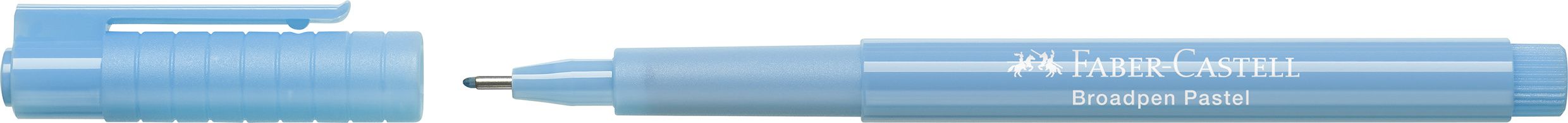 Liner 0.8mm Bleu Pastel Broadpen 1544 Faber-Castell