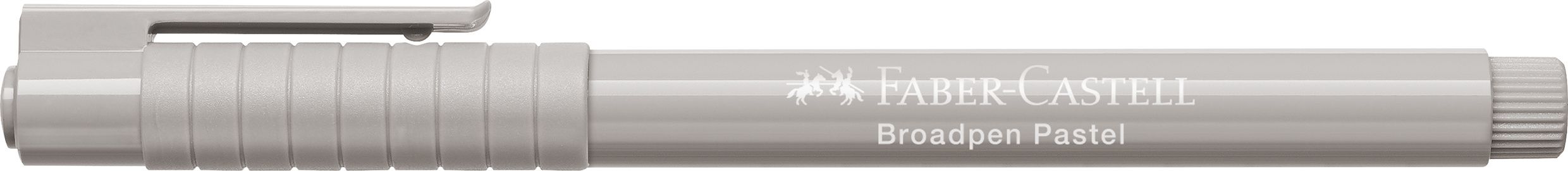 Liner 0.8mm Gri Pastel Broadpen 1544 Faber-Castell
