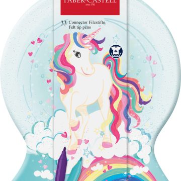 Carioca 33 Culori Unicorni 2023 Connector Faber-Castell