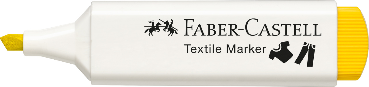 Marker Textil Galben Faber-Castell