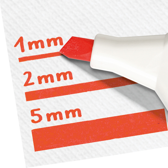 Marker Textil Rosu Faber-Castell