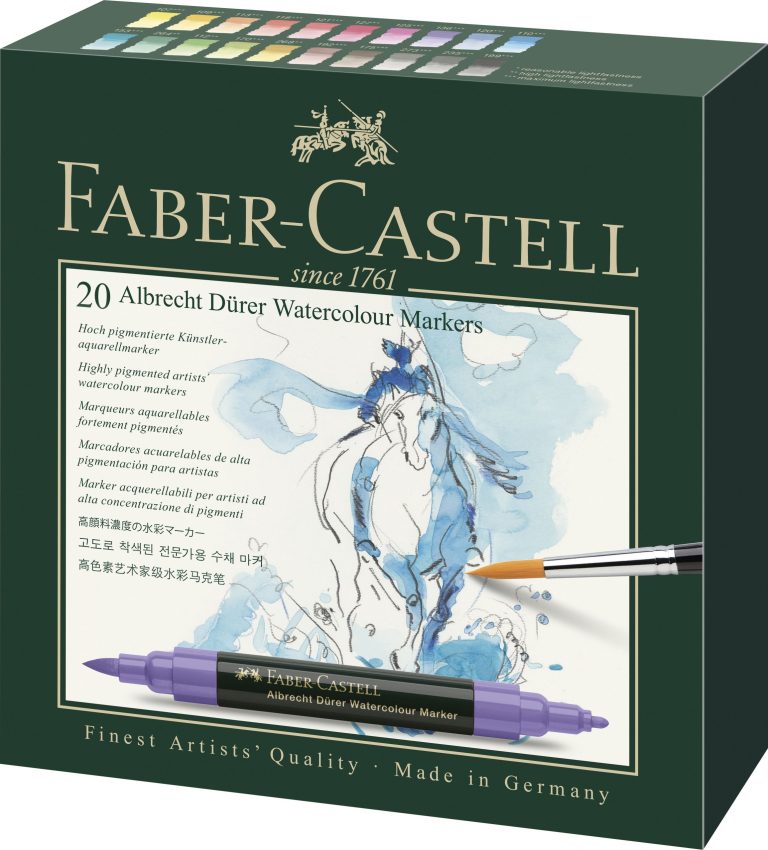 Set 20 Markere Solubile A.Durer Faber-Castell