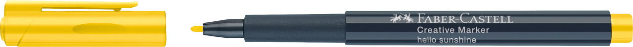Marker Creativ Galben Faber-Castell