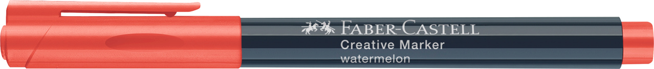 Marker Creativ Rosu Pepene Faber-Castell