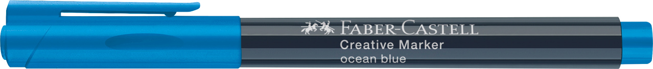 Marker Creativ Albastru Ocean Faber-Castell