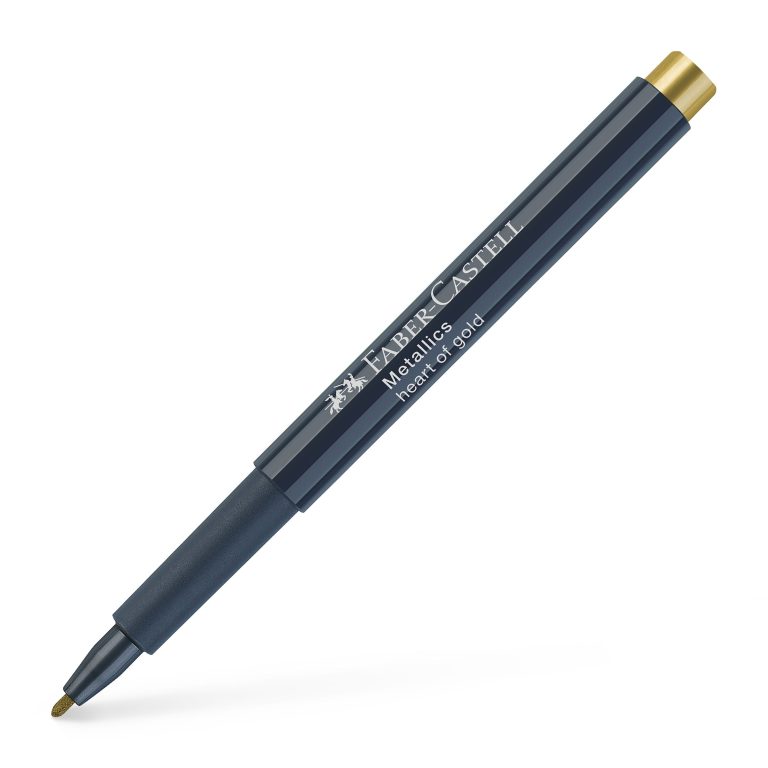 Marker Metallics Auriu Faber-Castell