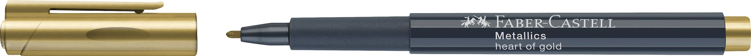 Marker Metallics Auriu Faber-Castell