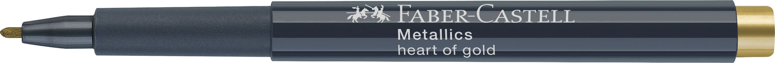 Marker Metallics Auriu Faber-Castell