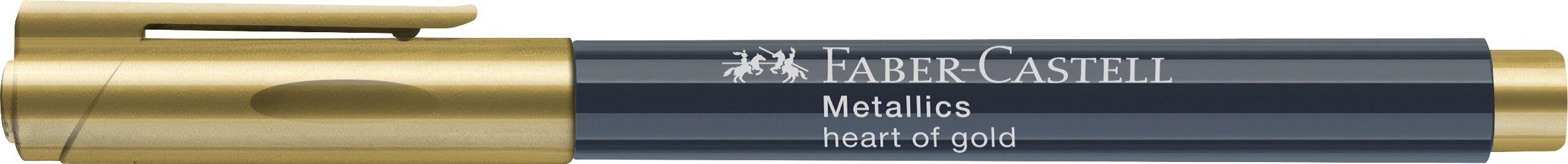 Marker Metallics Auriu Faber-Castell