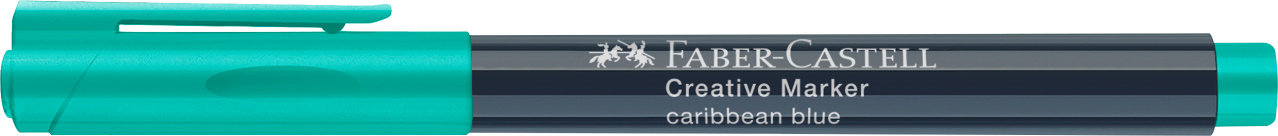 Marker Creativ Turcoaz Caraibe Faber-Castell