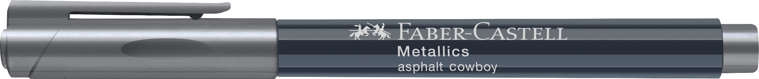 Marker Metallics Gri Asfalt Faber-Castell