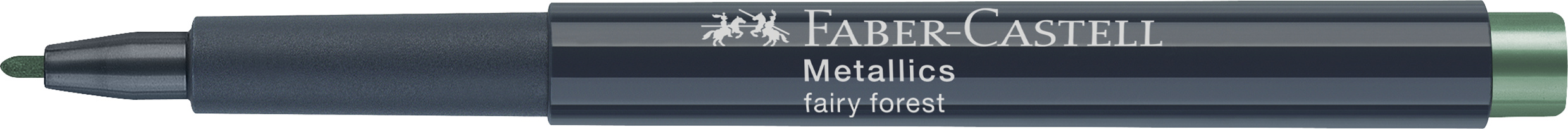 Marker Metallics Verde Padure Faber-Castell