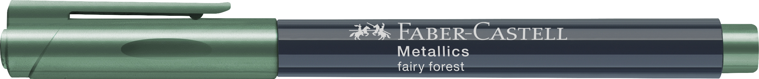 Marker Metallics Verde Padure Faber-Castell