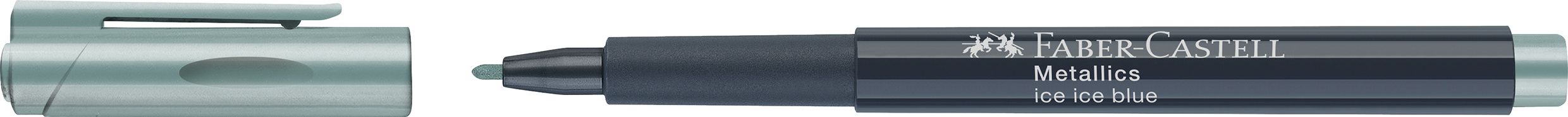 Marker Metallics Albastru Faber-Castell