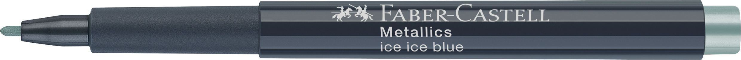Marker Metallics Albastru Faber-Castell