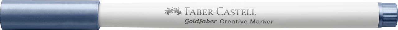 Marker Creativ Goldfaber Albastru Metalizat 553 C Faber-Castell