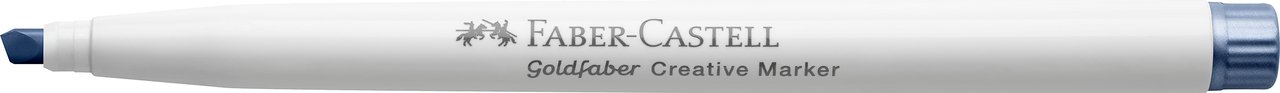 Marker Creativ Goldfaber Albastru Metalizat 553 C Faber-Castell