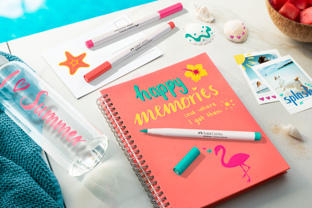 Set 6 Markere Creative Goldfaber Holiday Vibes B Faber-Castell