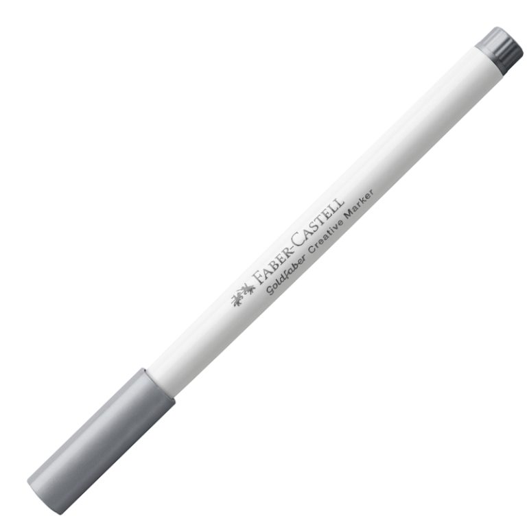 Marker Creativ Goldfaber Argintiu 551 B Faber-Castell