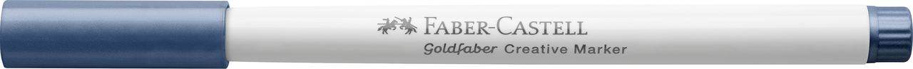 Marker Creativ Goldfaber Albastru Marin Metalizat 553 B Faber-Castell