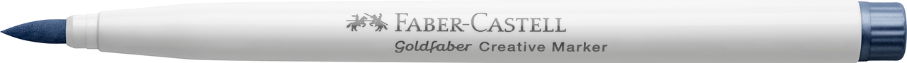 Marker Creativ Goldfaber Albastru Marin Metalizat 553 B Faber-Castell