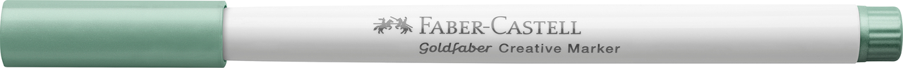 Marker Creativ Goldfaber Verde Metalizat 594 B Faber-Castell