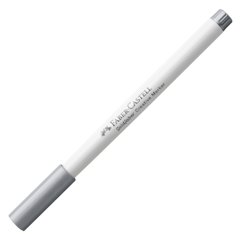 Marker Creativ Goldfaber Argintiu 551 1.5mm Faber-Castell