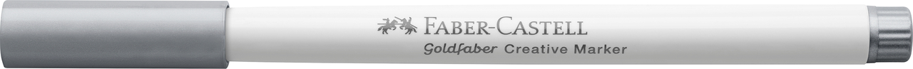 Marker Creativ Goldfaber Argintiu 551 1.5mm Faber-Castell