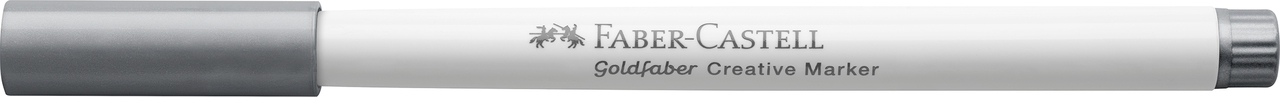 Marker Creativ Goldfaber Gri Asfalt Metalizat 575 1.5mm Faber-Castell