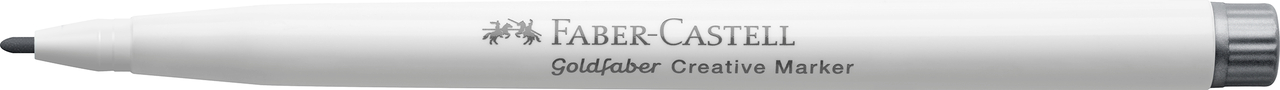 Marker Creativ Goldfaber Gri Asfalt Metalizat 575 1.5mm Faber-Castell