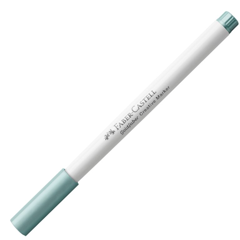 Marker Creativ Goldfaber Bleu Ice Metalizat 592 1.5mm Faber-Castell